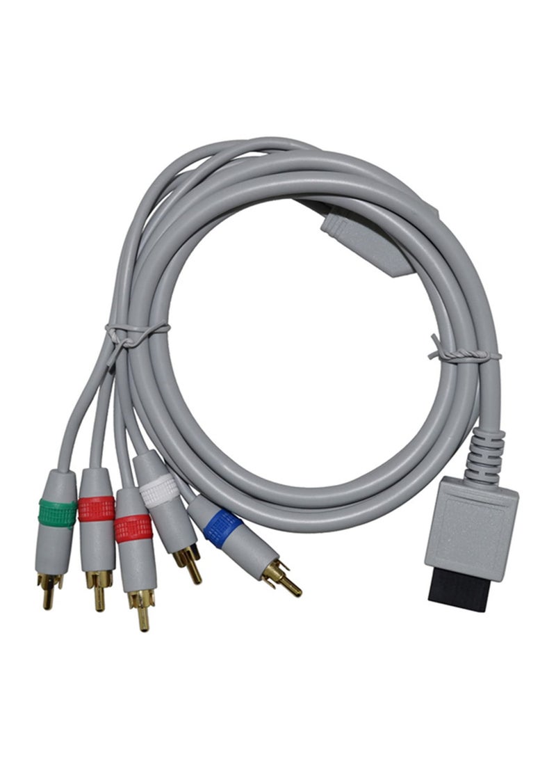 1080P Component Cable HDTV Audio Video AV 5RCA Cable Game Converter Adapter Cord Wire Extension Lines for Nintendo Wii Accessory - Image 1