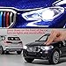 ERBADIHAGO Toy Cars Compatible for X5 132 Metal Model Car Toys with Light and Sound Pull Back Collectible Model for Children Age 3 Year Old Festival GiftWhite - Image 4