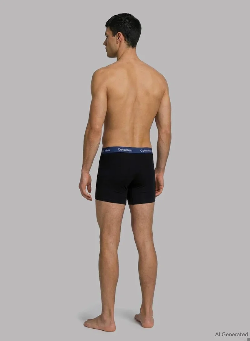 CALVIN KLEIN  3 Pack Boxer Briefs - Cotton Stretch for Men | Best Price UAE