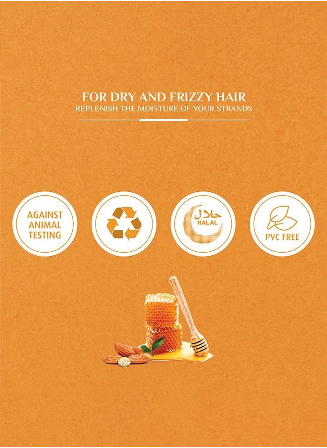 Vatika Naturals - Vatika Naturals Moisture Treatment Shampoo | Natural & Herbal | Enriched with Almond and Honey | For Dry and Frizzy hair - 200 ml - Image 1