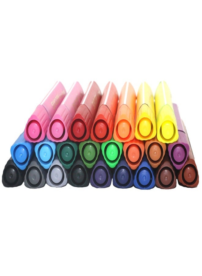 SKYGLORY Washable Kids Colour Pens 36 Colors Water Colour Marker Pens for Children Drawing Doodling Everyday Use School Art Supplies - Image 2