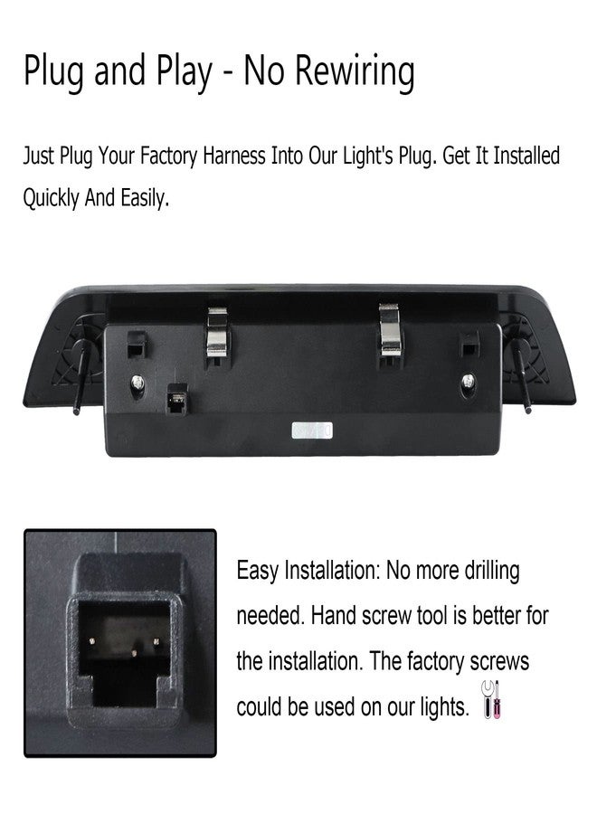 Tresound مصباح LED علوي للفرامل الثالث لسيارة تويوتا تاكوما موديلات 2016-2021 من شركة تريسوند - Image 4