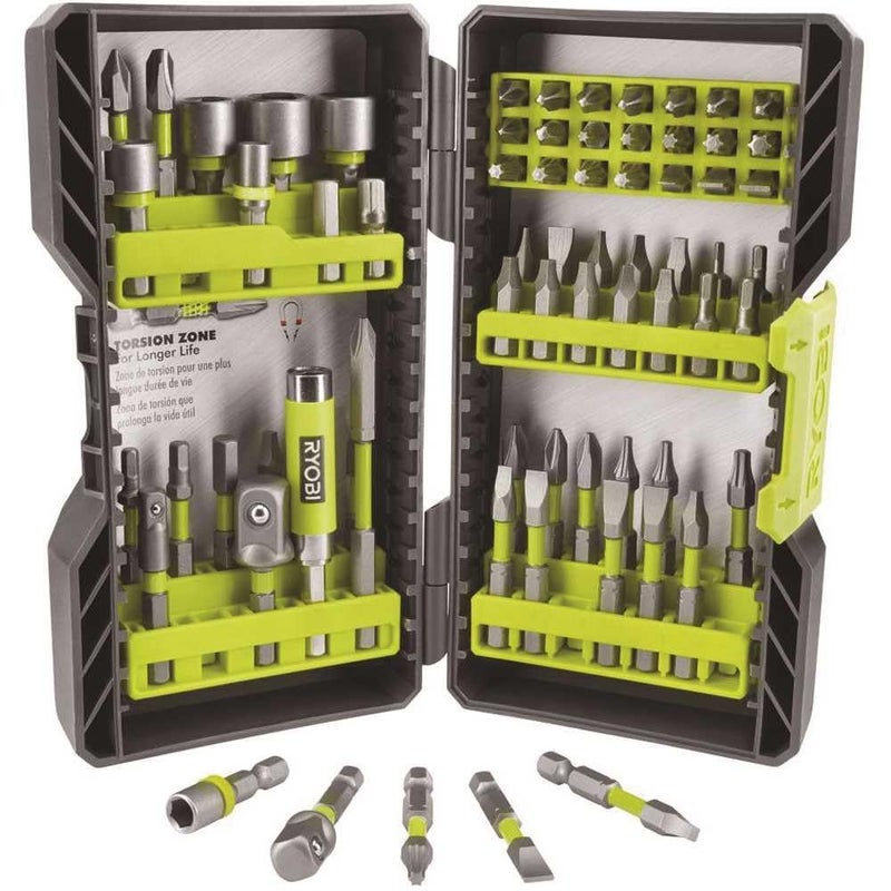 Ryobi Impact Rated Screwdriver Drill BIT KIT 70-Piece - Image 2