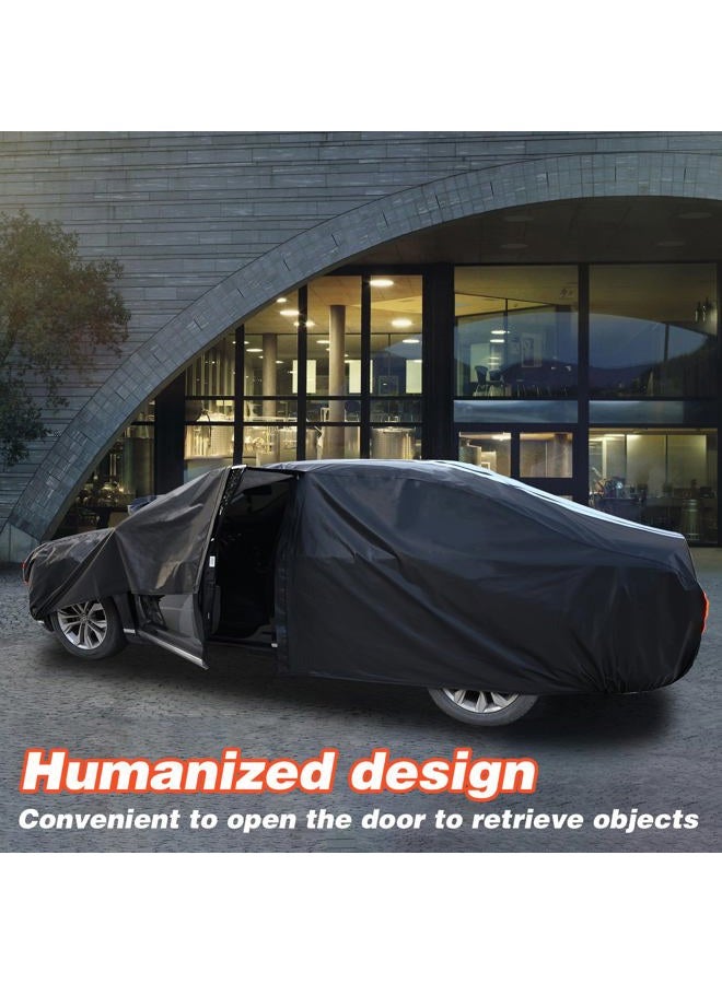 Cotryvox Toyota Camry Car Cover 100% Waterproof All Weather, Gift with Towel, 10 Layers Car Cover Custom Fit 1996-2025 Toyota Camry, Full Exterior Cover Rain Sun UV Protection with Door Zipper. - Image 4
