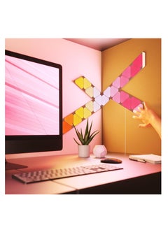 نانوليف Nanoleaf Shapes Hexagon Rigid Linkers 9pcs, Accessories, Global | NC04-0070  - Image 4