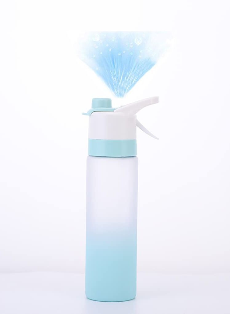 SYOSI Mist Spray Water Bottle, 650ml Sports Water Bottle Reusable Fitness Water Jug Multifunctional Spray Water Cup with Mist Hydration - Image 1