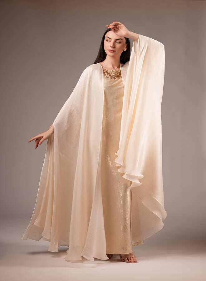 MAISON ARABELLE Embellished Caftan Dress  - Image 4