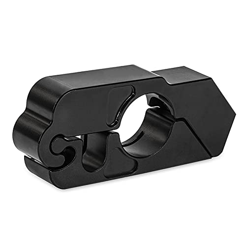 bravedog Motorcycle Lock Universal Motorcycle Handle Throttle Grip Security Lock (Black) - Image 4