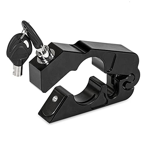 bravedog Motorcycle Lock Universal Motorcycle Handle Throttle Grip Security Lock (Black) - Image 3