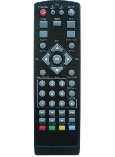 Telebox TX-6600 HD Satellite Receiver Remote Control