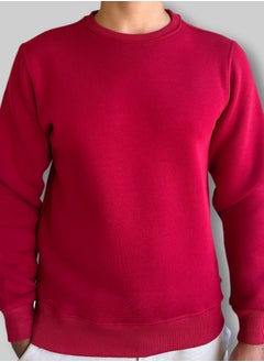 Sweatshirt Round Neck, Maroon - pzsku/ZBDFE9863E3222C880F27Z/45/_/1730901404/2c99f011-8330-4aff-baae-f3b5dcf25b79