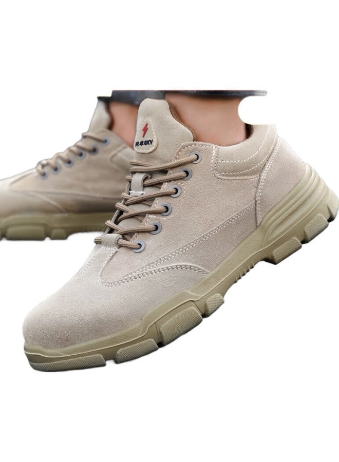 JUNBU Insulated Electrician Safety Shoes With Anti-Smashing And Anti-Piercing Plastic Toe Cap Lightweight Safety Work Shoes 9173Kv 40 - Image 2