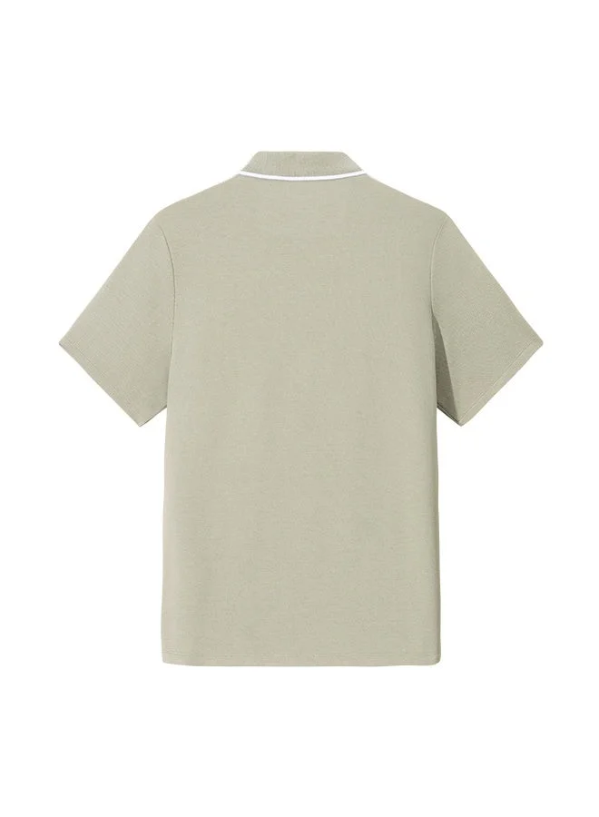 ANTA Regular Fit Workout Training Commute Short Sleeve Polo T Shirt