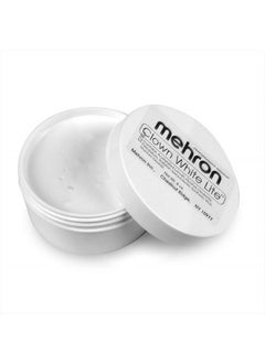 Makeup Clown White Lite | Professional Face Paint & Body Paint | White Cream Makeup, White Face Paint Makeup for Clown Makeup, Stage, Film, Cosplay, Mime, & Halloween 7 oz (198 g)