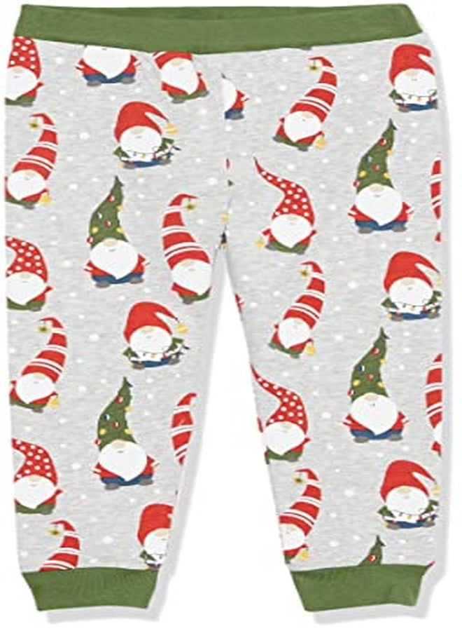 Mud Pie baby boys Christmas Gnome Pajamas and Toddler Sleepers, Gray, 2T US - Image 4