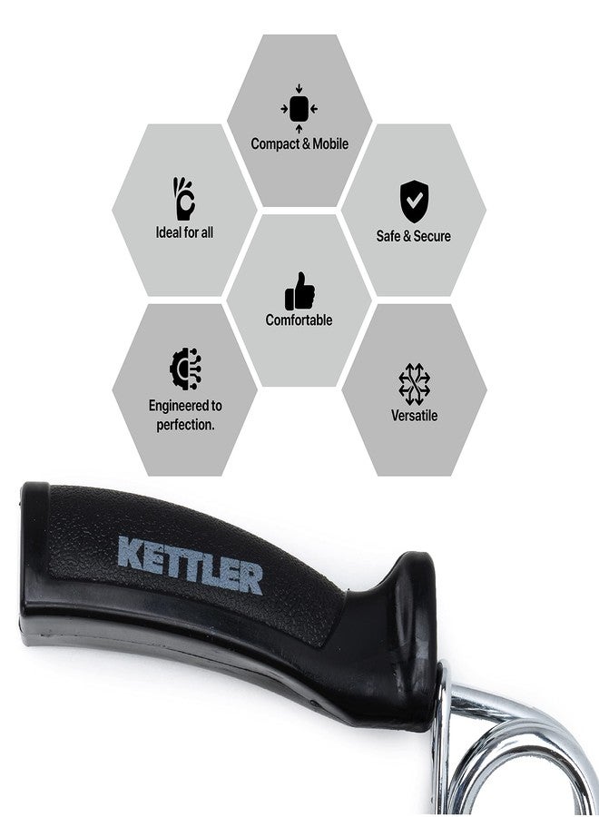 Kettler Spring Grips, German Technology Powered 100 Pounds to 350 Pounds New Hand Grips Increase Strength Spring Finger Pinch Expander Hand A Type Gripper Exerciser, Ideal for Men & Women - Image 2
