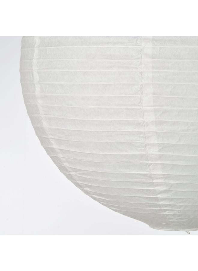 Zaboon Pendant Lamp Shade, White/Handmade, 45 Cm - Image 4