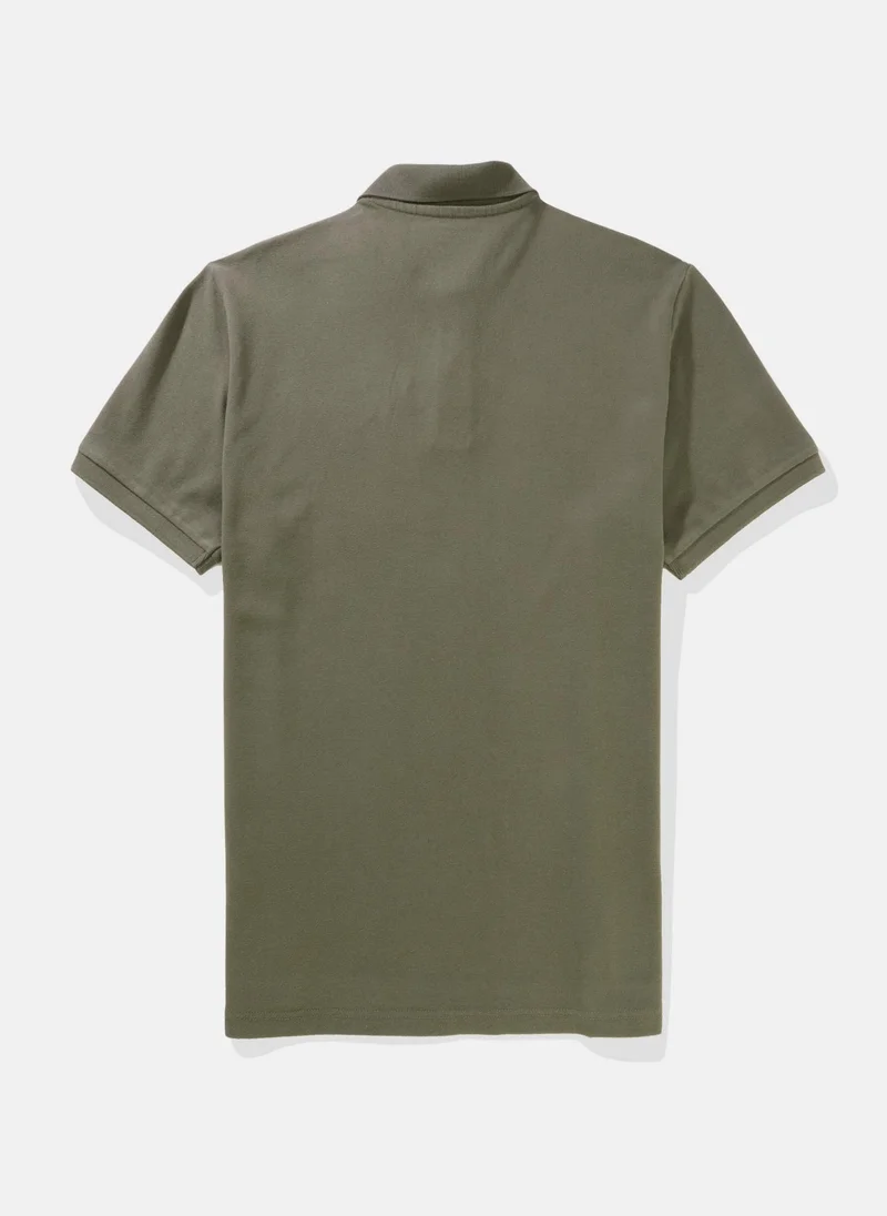 امريكان ايجل Logo Deatiled Short Sleeve  Polo Shirt