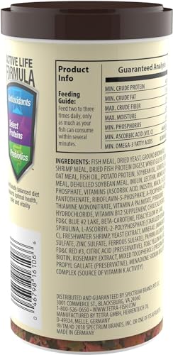 TetraMin Nutritionally Balanced Tropical Flake Food for Tropical Fish, 7.06 oz (pack of 1) - Image 2