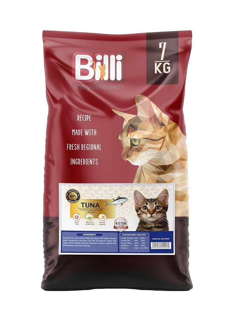 BILLI Kitten Real Tuna Fish Cat Food 