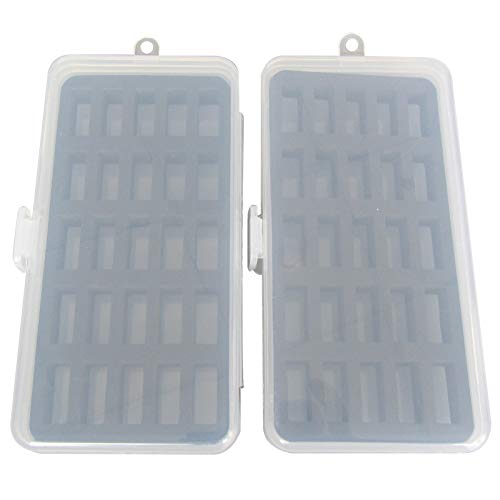CKPSMS Brand BB25B Box 2Pack Bobbin Case for Jumbo M Size Bobbin Box Only Hold 50PCS Bobbins Type50 Holes for Jumbo Bobbin - Image 1
