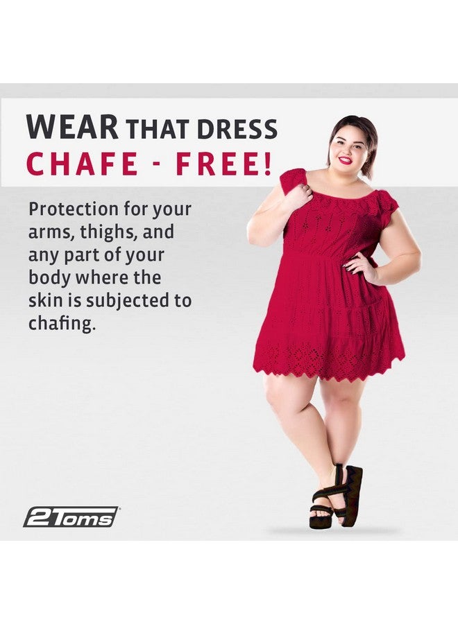 2Toms Sportshield Xtra Soothing Allday Anti Chafe Prevention Waterproof Protection From Thigh Chafing And Skin Irritation Combo Pack 1.5 Ounce Bottle & 6 Singleuse Towelettes - Image 5