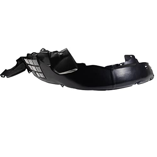 TRQ Front Left Inner Fender Liner Black Drivers Side Compatible with 2006-2008 Hyundai Sonata HY1250116 - Image 1