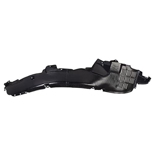 TRQ Front Left Inner Fender Liner Black Drivers Side Compatible with 2006-2008 Hyundai Sonata HY1250116 - Image 2