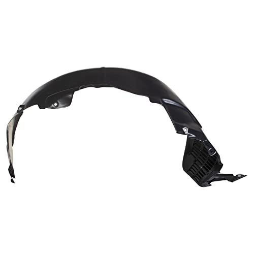 TRQ Front Left Inner Fender Liner Black Drivers Side Compatible with 2006-2008 Hyundai Sonata HY1250116 - Image 3