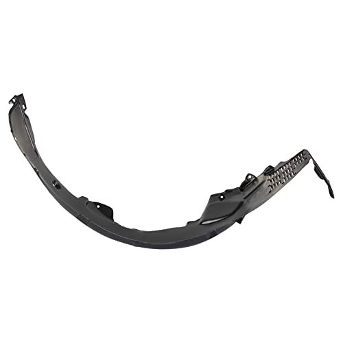 TRQ Front Left Inner Fender Liner Black Drivers Side Compatible with 2006-2008 Hyundai Sonata HY1250116 - Image 4