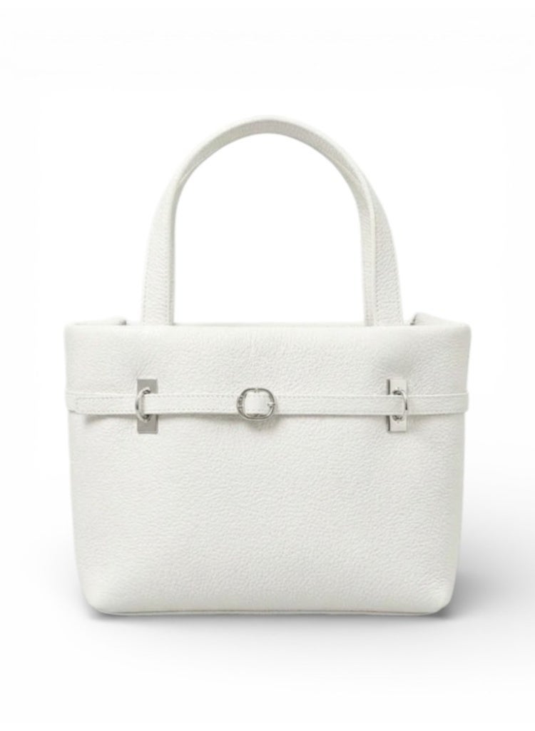 لايف ستيلاش  حقيبة كروس جلد بشكل مميز - ابيض ZC-14 - Image 1