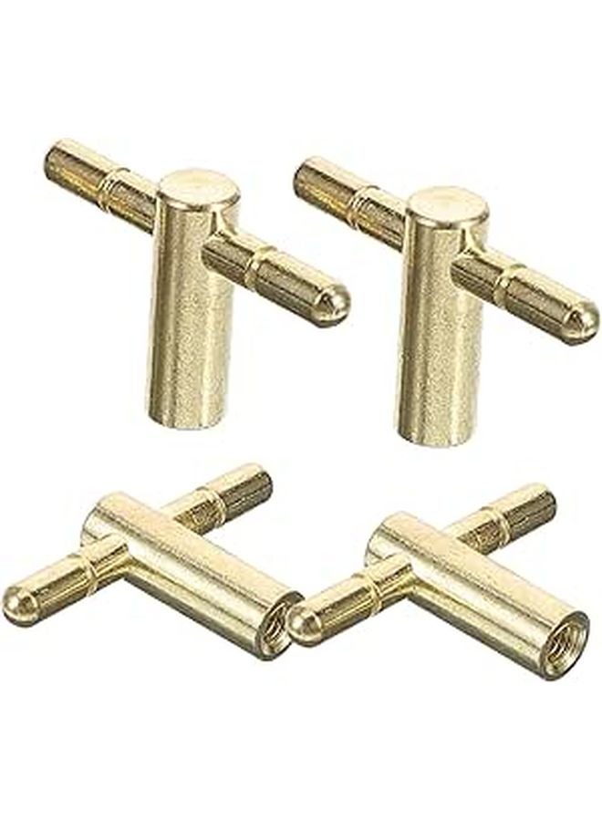 4 Pcs Steel Winding Keys for DIY Music Box Movement Easy Installation Replacement - Image 1