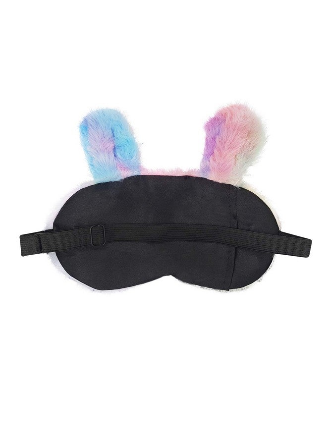 Jenna ™ Cute Fur Sleeping Eye Shade Mask Cover For Insomnia, Meditation, Puffy Eyes And Dark Circles Bunny Multi  - Image 2