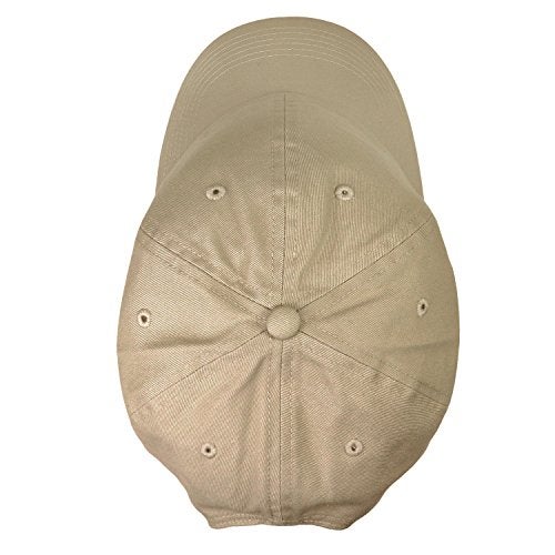 Falari Classic Baseball Cap Dad Hat 100% Cotton Soft Adjustable Size Khaki - Image 5
