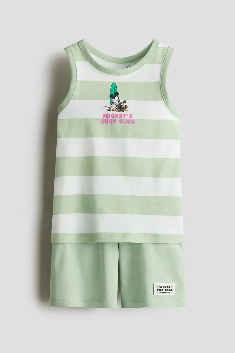 اتش اند ام Printed cotton pyjamas