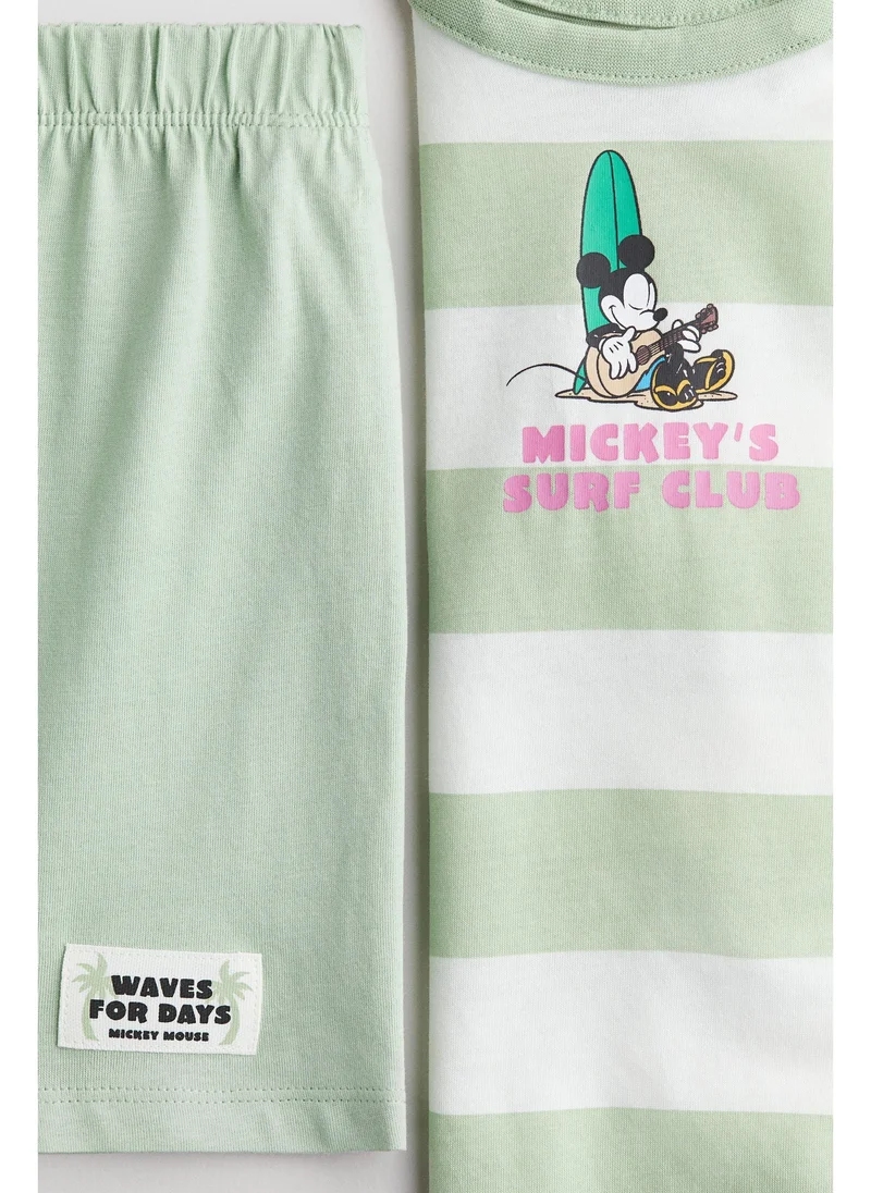 اتش اند ام Printed cotton pyjamas