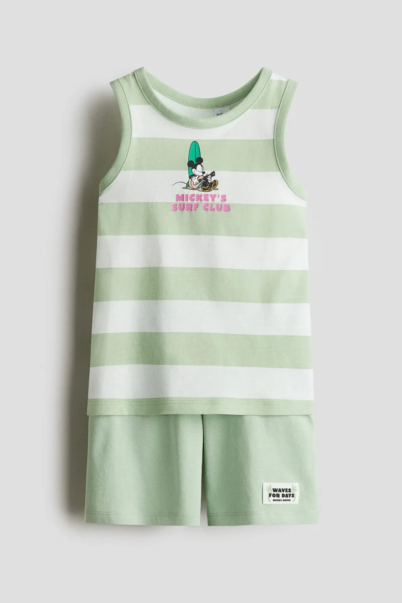 اتش اند ام Printed cotton pyjamas