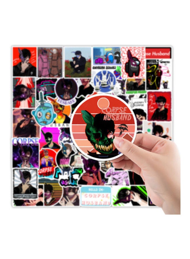 Loquat 50-Piece Anime Jujutsu Kaisen Sticker Set - Image 3