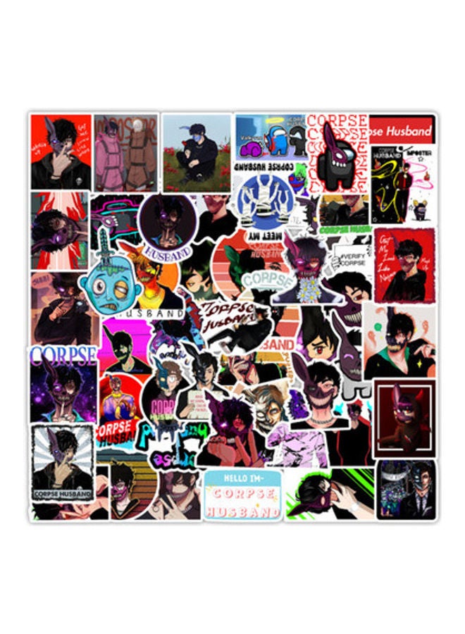 Loquat 50-Piece Anime Jujutsu Kaisen Sticker Set - Image 2