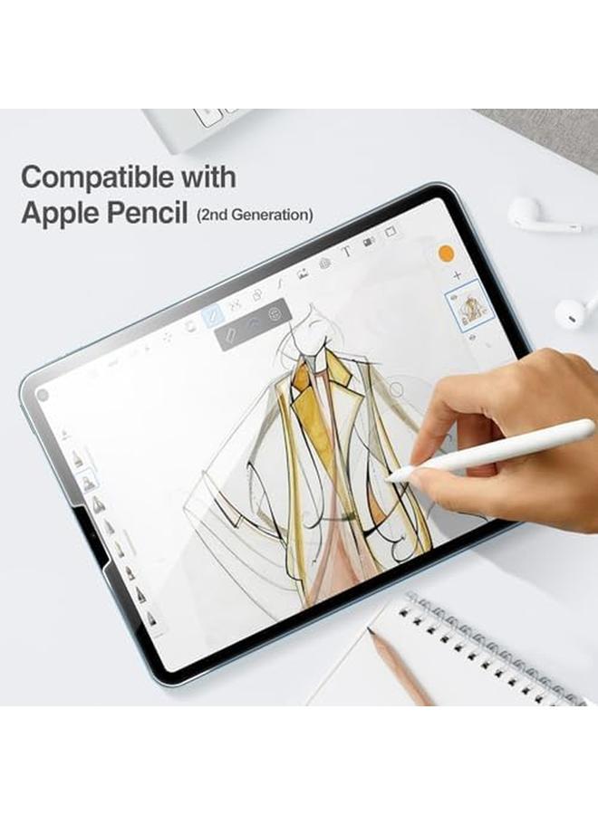 Procases 2 Pack Screen Protector For Ipad Air 5Th Air 4Th Generation 10.9" + 2 Pack Camera Lens Protector 9H Hardness Hd Clear Tempered Glass For Ipad Air Gen 4 Gen 5 Blue - Image 4