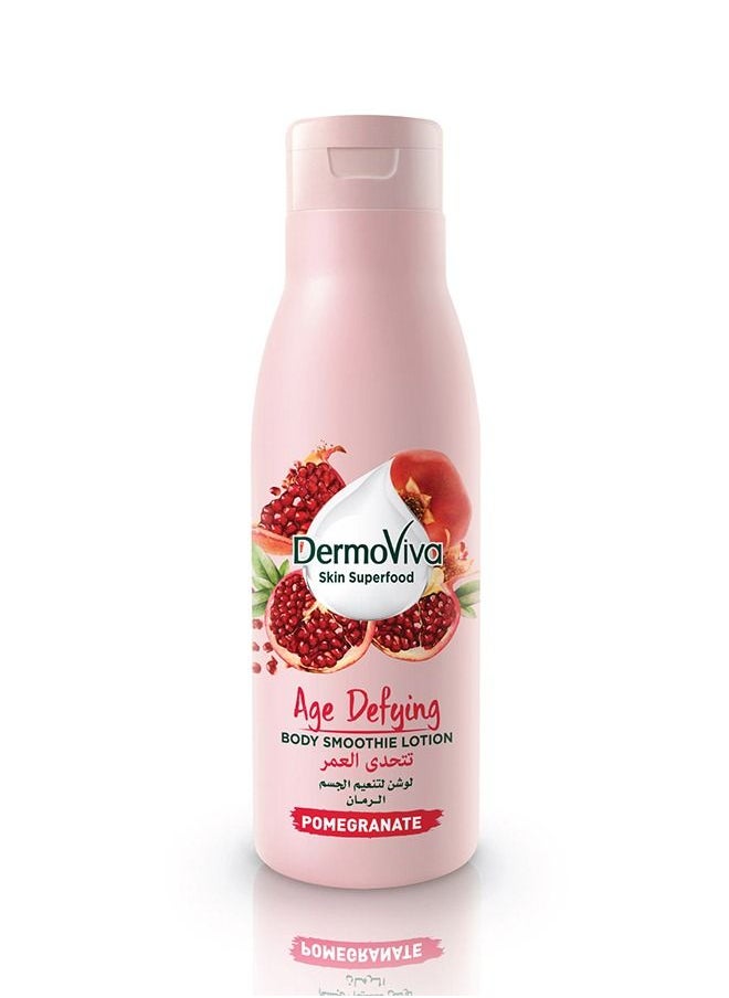 DermoViva Age Defying Body Smoothie Lotion | Enriched With Pomegranate | Deep Hydration & Moisturization | For Youthful Skin - 200ml - pzsku/ZBE007955599D10E6F680Z/45/_/1680076342/0c176d4a-4686-43f3-b681-329db72c39ab