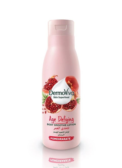 DermoViva Age Defying Body Smoothie Lotion | Enriched With Pomegranate | Deep Hydration & Moisturization | For Youthful Skin - 200ml
