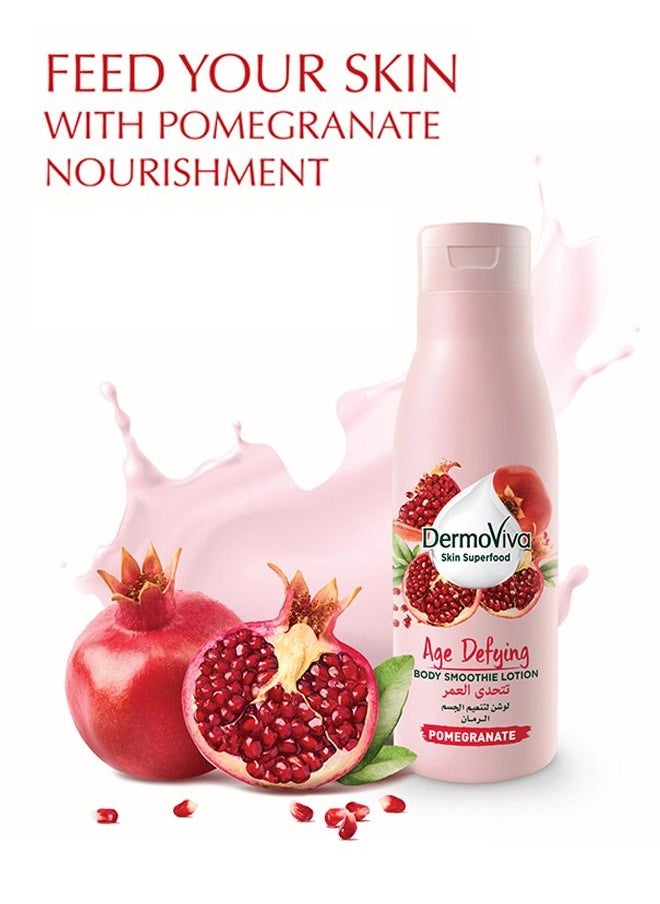 DermoViva Age Defying Body Smoothie Lotion | Enriched With Pomegranate | Deep Hydration & Moisturization | For Youthful Skin - 200ml - pzsku/ZBE007955599D10E6F680Z/45/_/1680076463/3104332f-a3af-4997-9304-7a7eab2d2941