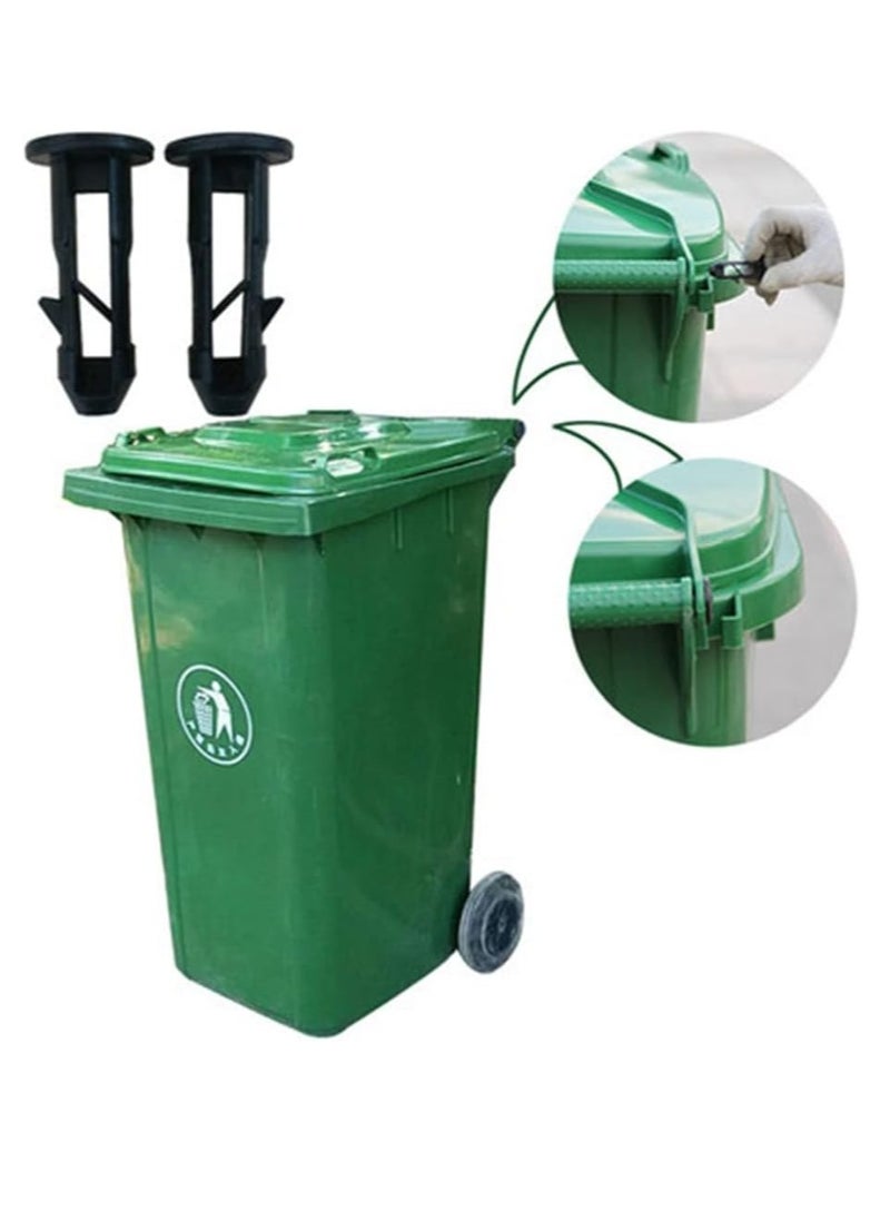 Generic Plastic Waste Separation Large Capacity Personal Outdoor Garbage Storage Bin120L  - Image 3