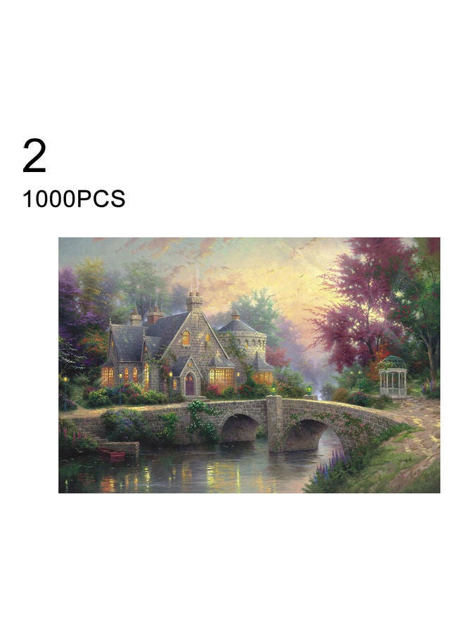 NIBEMINENT 1000-Piece Landscape Jigsaw Puzzle Set - Image 1