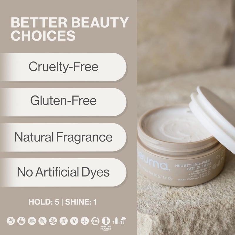 Neuma Neu Styling Hair Fiber 1.8 Fl. Oz. Lavender, Mandarin & Vanilla Scent Texture Fiber - Image 3