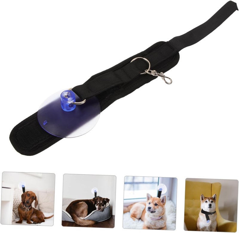 DECHOUS Adjustable PET Bath Rope for Dogs Fixed Grooming Table Rope PET Beauty Grooming Cord 1 Pair Black - Image 4