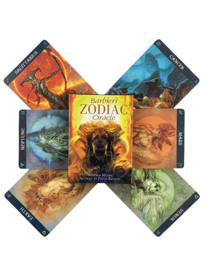 NIBEMINENT Barbirizka Star Sign Divination Card Set Divination Tarot Card Board Game Set Fortune Prediction Family Gathering Guide Version Series - Image 3