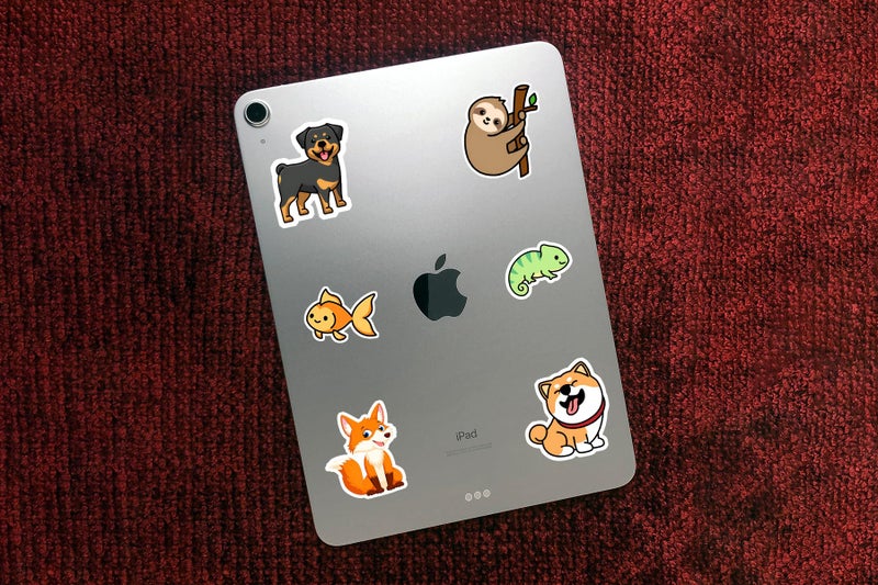 CodersParadise Cute Animal Stickers for Kids | Waterproof Vinyl Stickers for Laptop, Journal, Bike Helmet, Diary, Guitar & Mobile Case (Pack of 140) - Image 3