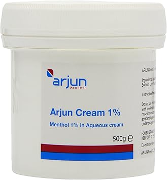 Arjun 1 Menthol Aqueous Cream 500g white - Image 1